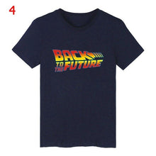 Load image into Gallery viewer, Back To The Future Tshirt Luminous T Shirt camiseta Summer Short Sleeve