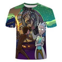 Load image into Gallery viewer, Drop ship Rick and Morty By Jm2 Art 3D t shirt Men's children's tshirt Summer