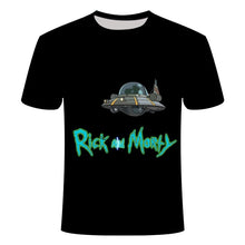 Load image into Gallery viewer, Drop ship Rick and Morty By Jm2 Art 3D t shirt Men's children's tshirt Summer