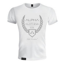 Load image into Gallery viewer, Men Short sleeve Cotton T-shirt Casual Black Print t shirt Gym Fitness