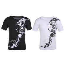 Load image into Gallery viewer, Men Male Summer T Shirt Fashion Print Slim Fit Men Top

