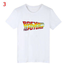 Load image into Gallery viewer, Back To The Future Tshirt Luminous T Shirt camiseta Summer Short Sleeve
