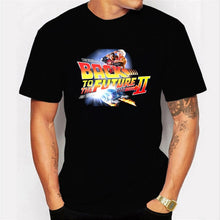 Load image into Gallery viewer, Back To The Future Tshirt Luminous T Shirt camiseta Summer Short Sleeve
