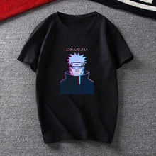 Load image into Gallery viewer, Harajuku Cartoon Anime Naruto Pain T Shirts Men Streetwear Short Sleeve
