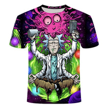 Load image into Gallery viewer, Drop ship Rick and Morty By Jm2 Art 3D t shirt Men's children's tshirt Summer

