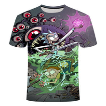 Load image into Gallery viewer, Drop ship Rick and Morty By Jm2 Art 3D t shirt Men's children's tshirt Summer
