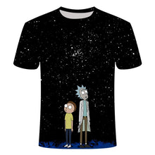 Load image into Gallery viewer, Drop ship Rick and Morty By Jm2 Art 3D t shirt Men's children's tshirt Summer

