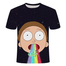 Load image into Gallery viewer, Drop ship Rick and Morty By Jm2 Art 3D t shirt Men's children's tshirt Summer

