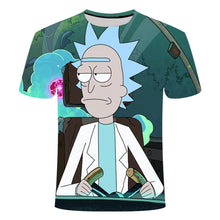 Load image into Gallery viewer, Drop ship Rick and Morty By Jm2 Art 3D t shirt Men's children's tshirt Summer
