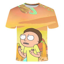 Load image into Gallery viewer, Drop ship Rick and Morty By Jm2 Art 3D t shirt Men's children's tshirt Summer
