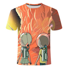 Load image into Gallery viewer, Drop ship Rick and Morty By Jm2 Art 3D t shirt Men's children's tshirt Summer

